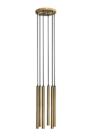 Люстра с подвесными трубками 6-G9-Beatrice NL 3045-6R BN Киев - изображение 2