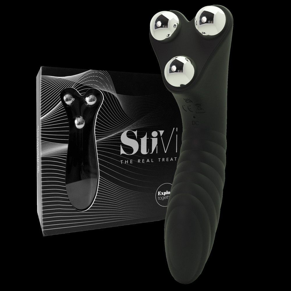 Вибратор для пар StiVi - The Real Threat Partner Vibrator - Black Sex Aura Киев - изображение 10