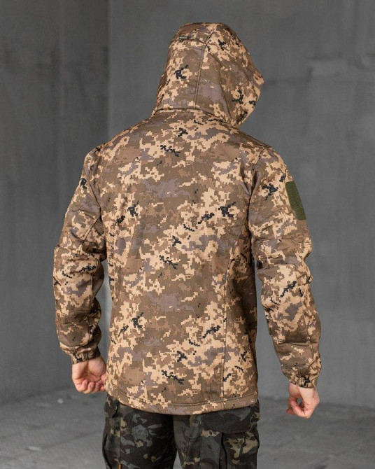Тактическая куртка софтшел Kord  second generation pixel ВТ7803 Одесса - изображение 5
