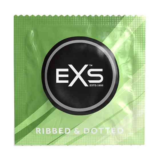 Презервативи - EXS Ribbed And Dotted, 48 шт. Sex Aura Київ