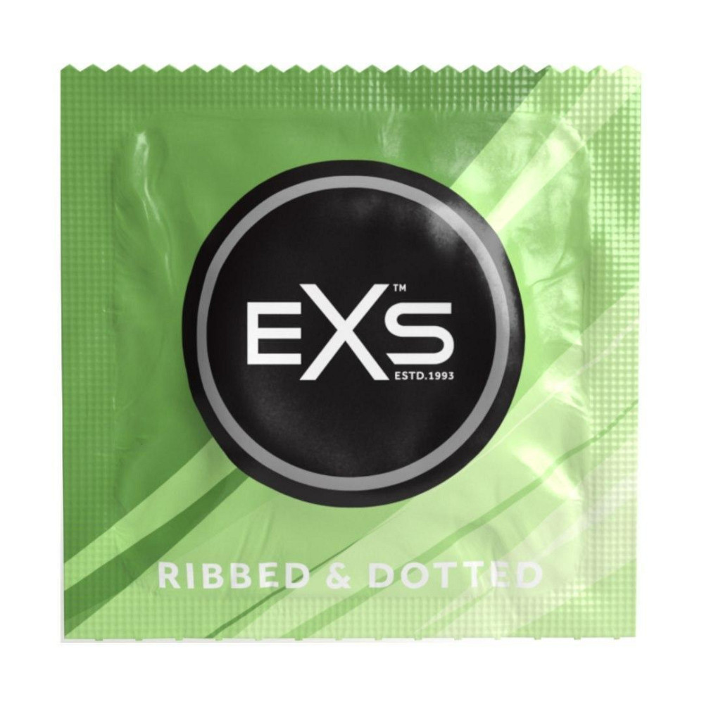 Презервативи - EXS Ribbed And Dotted, 48 шт. Sex Aura Київ - фото 2