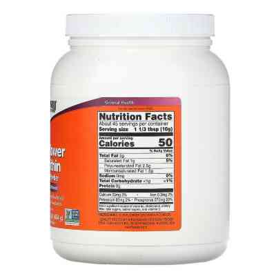 Амінокислота Now Foods Соняшниковий Лецитин чистий порошок, Sunflower Liquid Lecith (NOW-02314) Вінниця