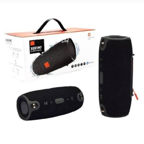 Колонка портативна блютуз чорна Київ - фото 1