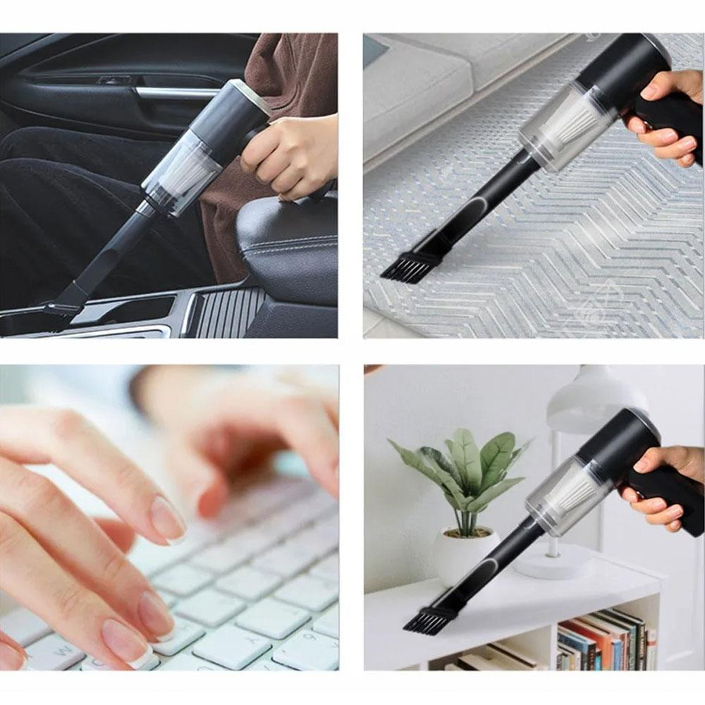Автомобильный пылесос 120Вт + 2 насадки, Vacuum cleaner/ Ручной пылесос аккумуляторный / Автопылесос Киев - изображение 6