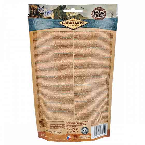 Лакомство Carnilove Карнилав Semi-Moist Trout enriched with Dill для собак с форелью и укропом 200 г Винница