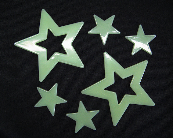 Наклейки декор Зірки, що світяться в темряві Київ - фото 1