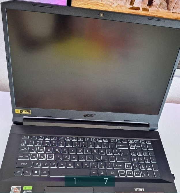Ноутбук: ASER NITRO 5 AN517-41-R6SH Киев - изображение 1