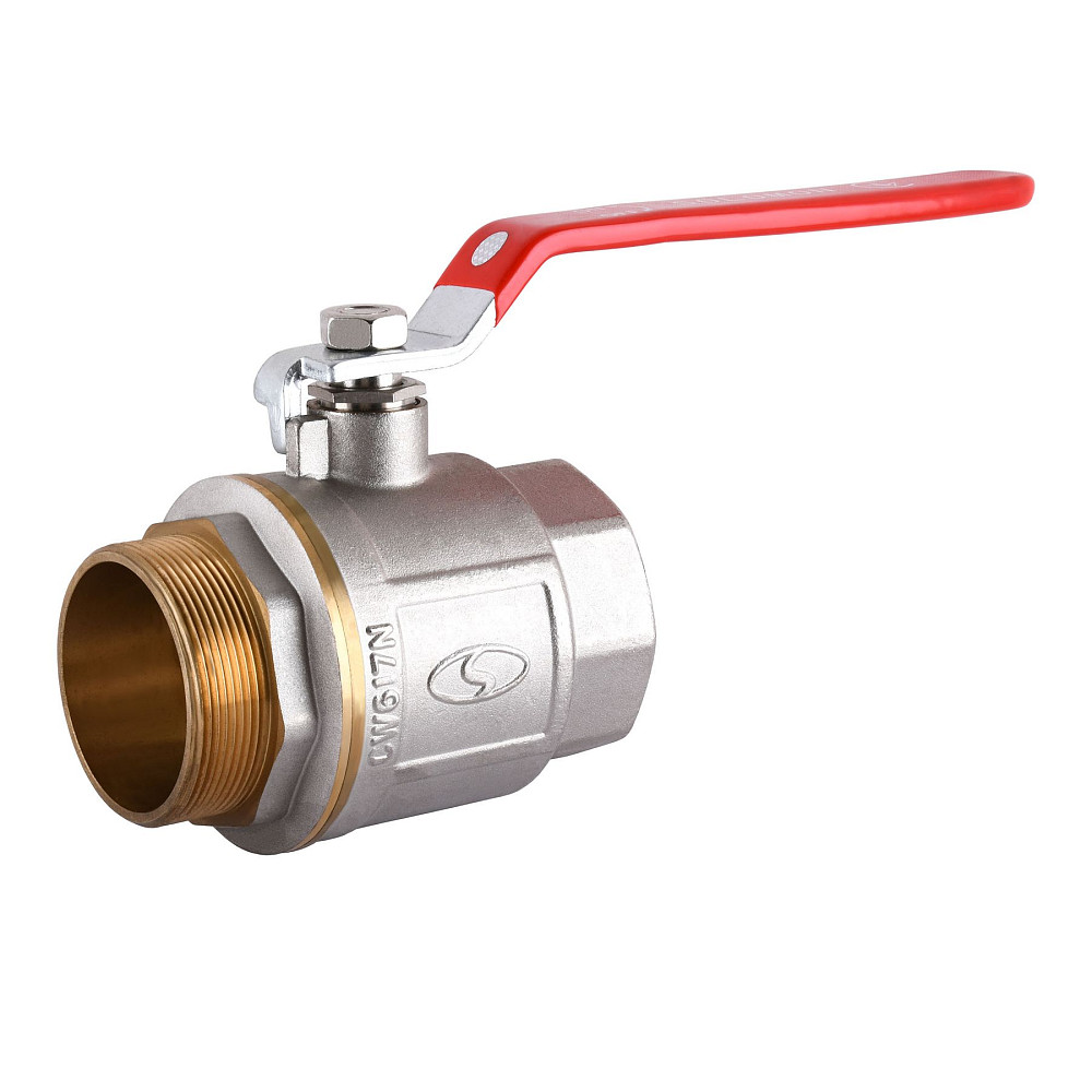 Кран кульовий прямий SOLOMON 2 1/2″ ЗВ КР PN40 B1002FM Луцк - изображение 1