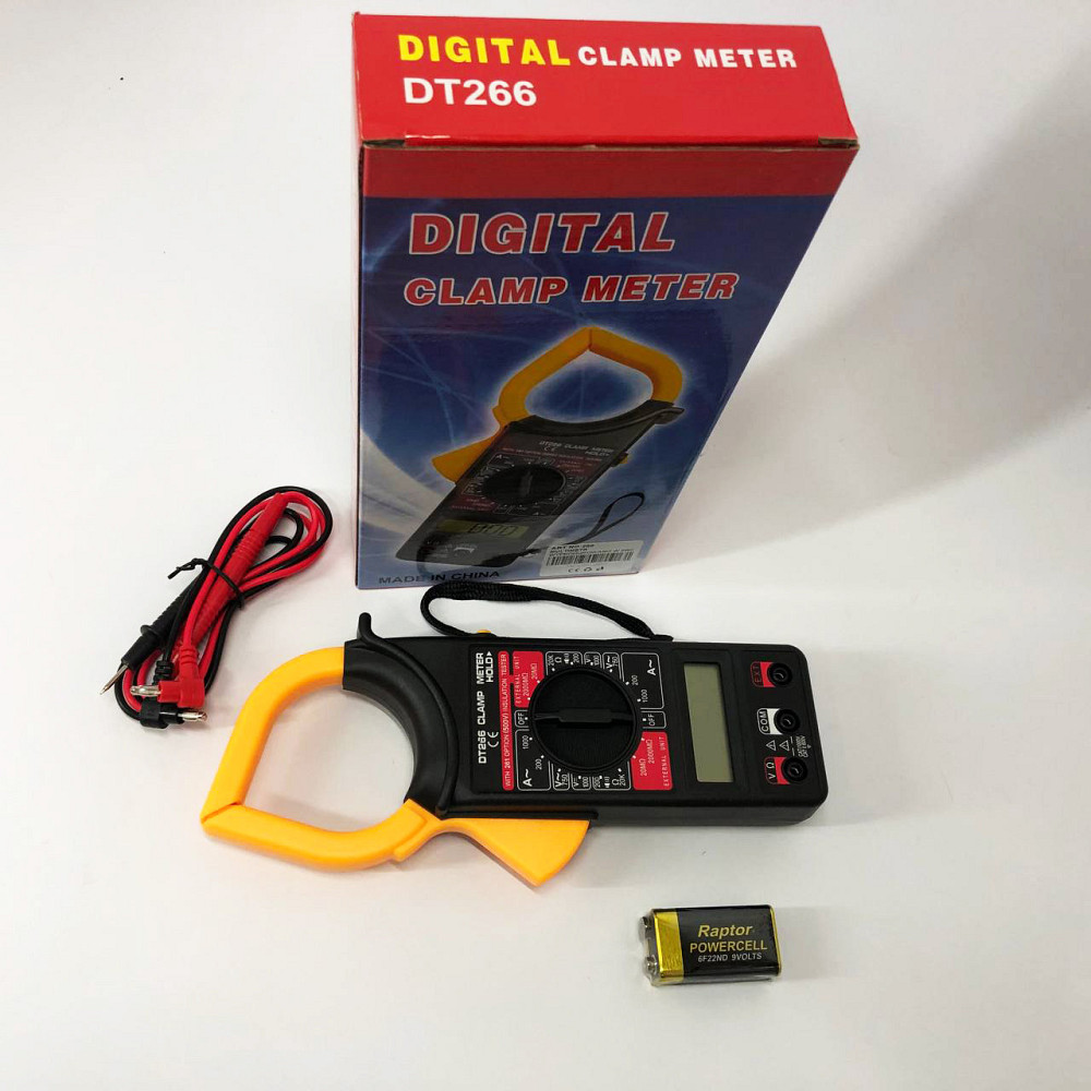 Тестер напруги цифровий Digital DT-266, Тестер для електрика, Мультиметр цифровий AY-213 тестер амперметр Київ - фото 2