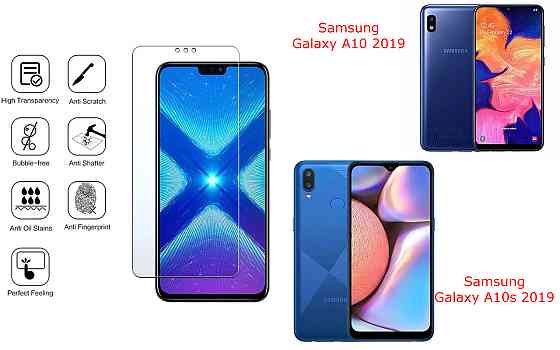 Защитное стекло NeoGlass для Samsung Galaxy A10 2019, Galaxy A10s 2019 – ультрапрозрачное и устойчивое Киев