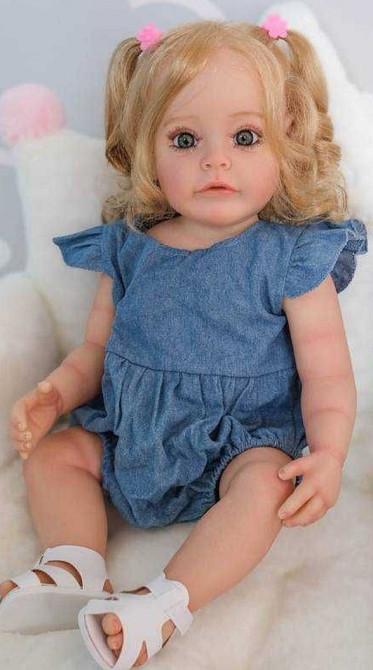 Реалистичная Кукла Реборн Девочка 55 см Элис. Харьков - изображение 2
