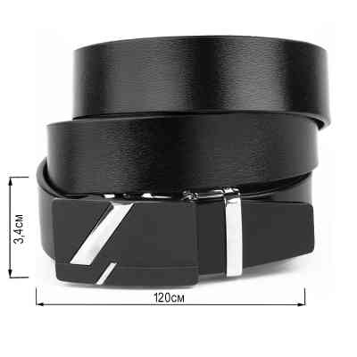 Ремень Vintage Мужской Черный (20329) Винница