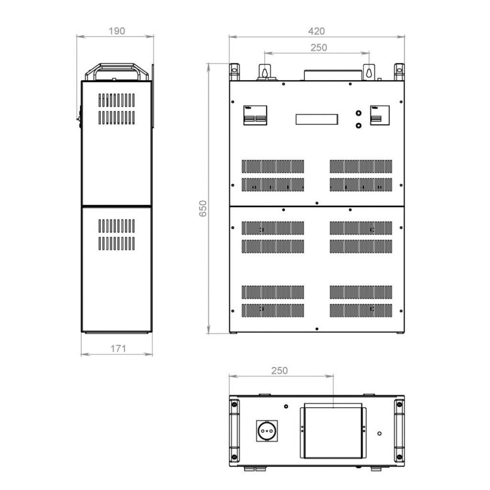 Стабилизатор напряжения Volter-81 птс (3*27) Киев - изображение 3