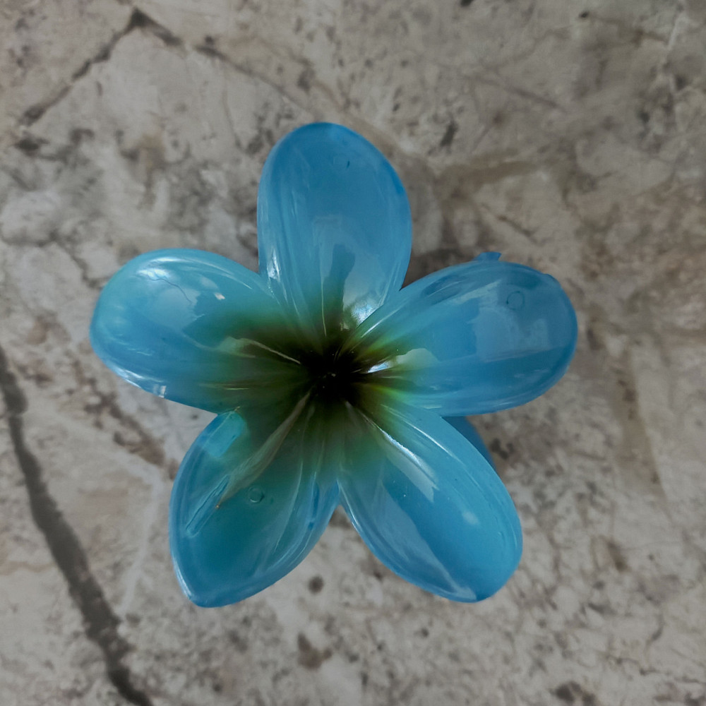 Заколка-крабік квітка Сміла - фото 1