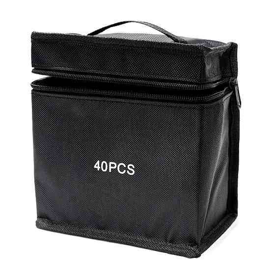 Органайзерна 40 предметів, сумка для зберігання маркерів, ручки, олівців Кам'янець-Подільський