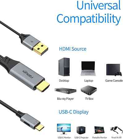 Кабель-адаптер HDMI-Type C Fairikabe 2м Луцк