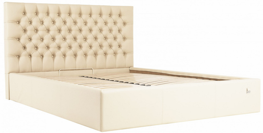 Кровать Двуспальная Cambridge Comfort 180 х 190 см Fly 2207 С подъемным механизмом и нишей для белья Бежевый Днепр - изображение 20