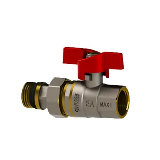 Кран шаровий для поливу d15мм 1/2