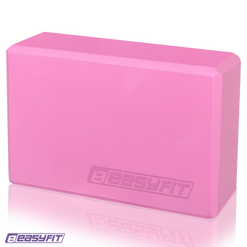 Блок для йоги EasyFit EVA Рожевий Коломыя - изображение 1