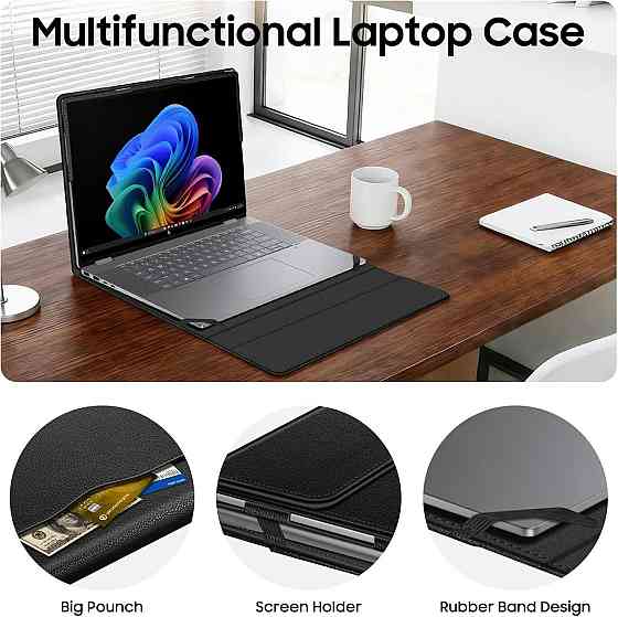 Защитный чехол Fintie для 16-дюймового HP OmniBook X Flip 16, ASUS Vivobook S16 S5606, Acer Swift Go 16, LG gram 16Z90S Днепр