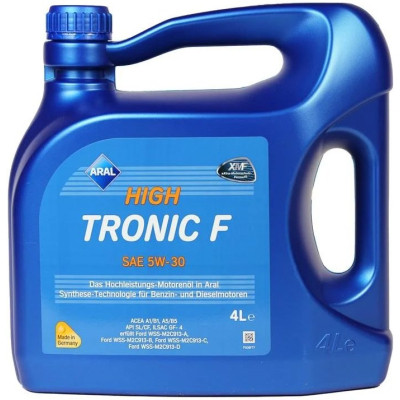 Моторна олива Aral HighTronic F 5W-30, 4л (74642) Вінниця - фото 1