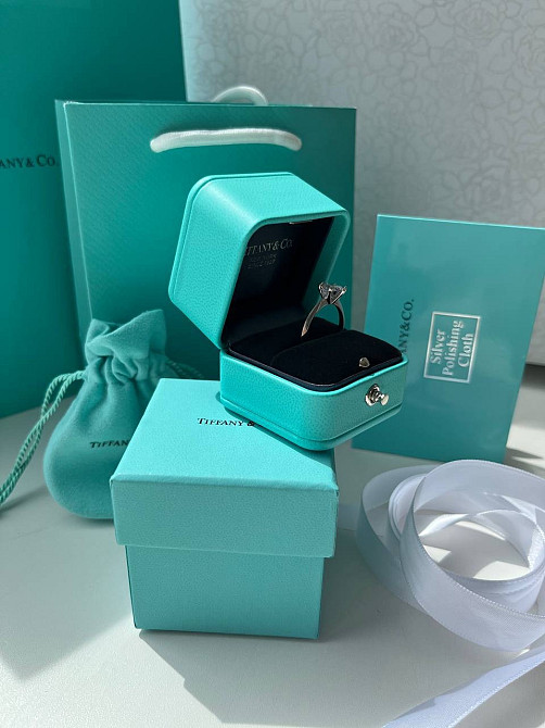 Tiffany / Тіффані подарункове паковання під кільце — коробочка, зовнішня коробочка, пакет, мішечок, протирка для срібла Одеса - фото 4