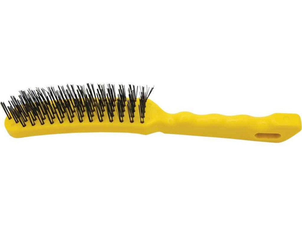 Щітка ручна пластикова ручка 4 ряди ТМ HT TOOLS Solmir Київ - фото 1
