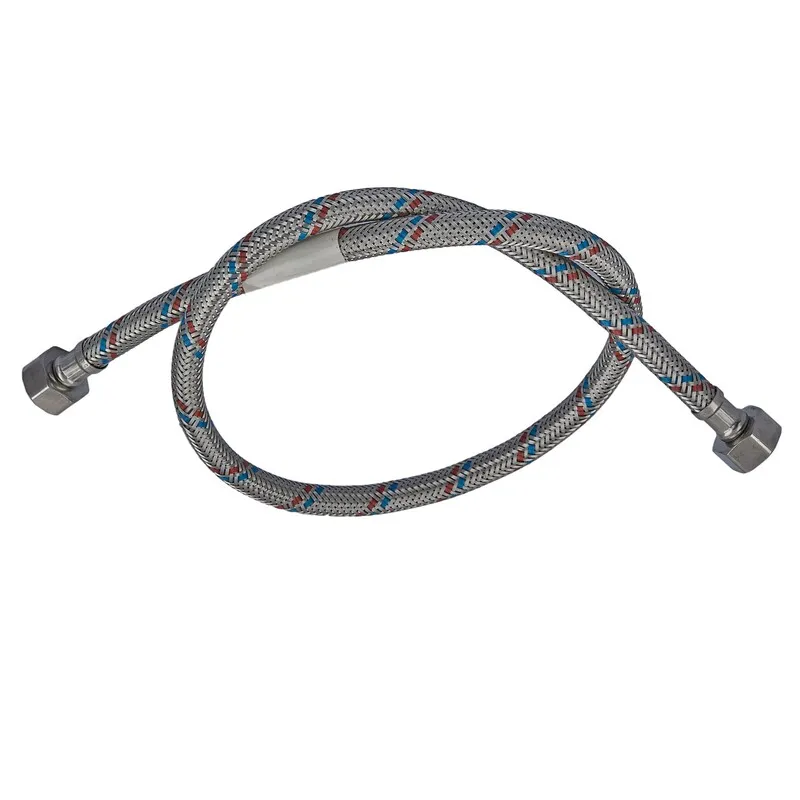 Гнучкий шланг для підключення води гайка 1/2'' - гайка 1/2'' (60 см) Zerix (ZX1552)   ( 24849 ) Харків - фото 1