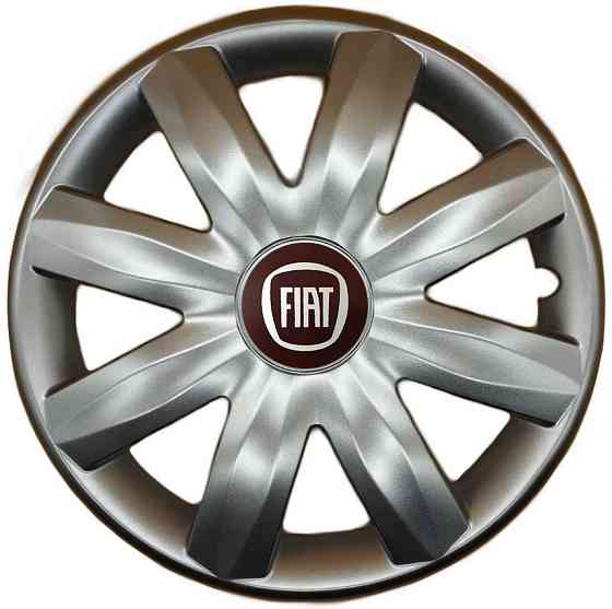 Автомобильные модельные колпаки R14 Fiat 221 4шт, SJS, серебряные Киев