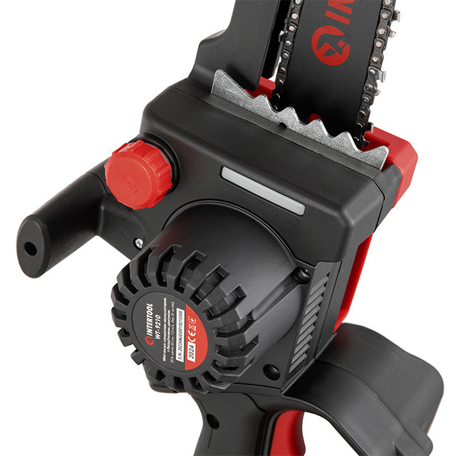 Пилка ланцюгова акумуляторна INTERTOOL WT-9210, 20 В, шина 20 см, 7,5 м/с, без ЗП та АКБ, STORM - для дачі та саду Львів - фото 10
