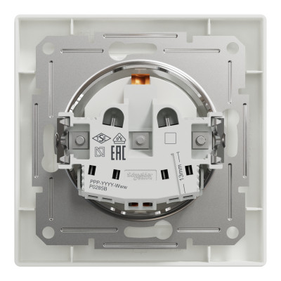 Розетка Schneider Electric ASFORA зі штор. біла (EPH2900221) Вінниця - фото 8