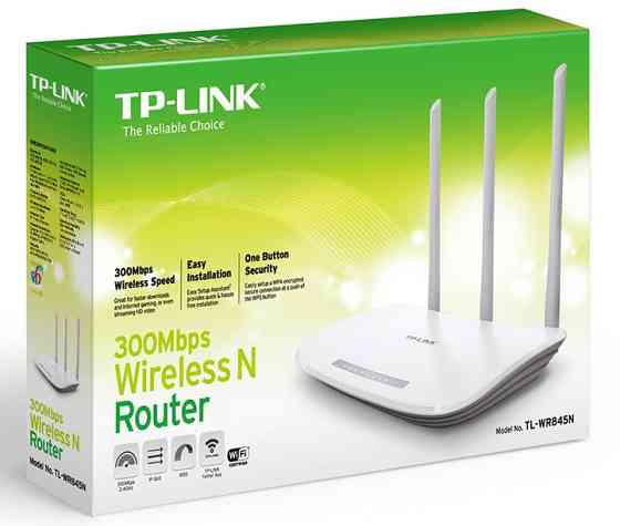 Беспроводной маршрутизатор TP-Link TL-WR845N 300M Wireless N Router (3-Antenna) (6304755) Киев