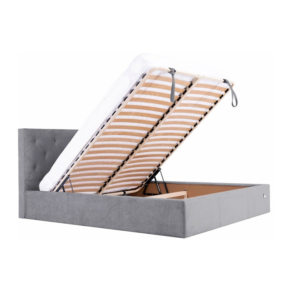 Кровать BristolDesign Rosto VIP с дополнительной металлической цельносварной рамой 120x200 серый Киев - изображение 2