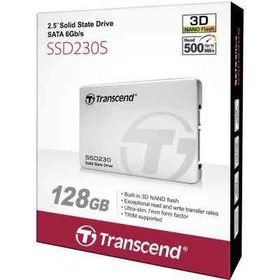 Накопичувач SSD 2.5" 128GB Transcend (TS128GSSD230S) Вінниця