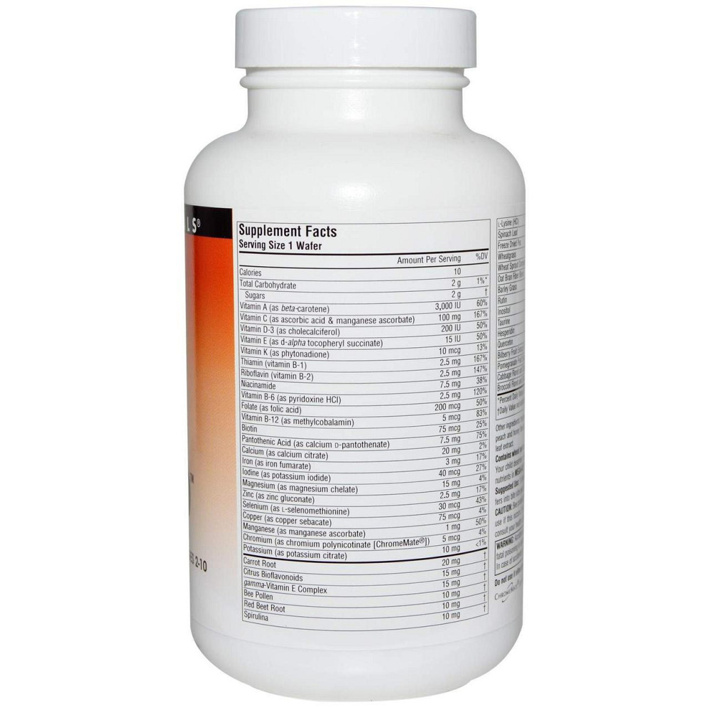 Вітаміни та мінерали для дітей  Source Naturals Mega-Kid 120 жев таб ягоди Київ - фото 2