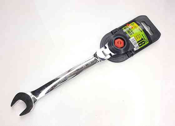 Ключ ріжково-тріскачний 16 мм. з карданом КТ-2081-16К Alloid Вінниця