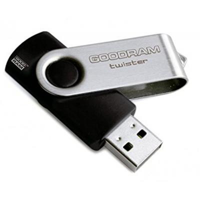 USB флеш накопичувач Goodram 8GB Twister Black USB 2.0 (UTS2-0080K0R11) Вінниця - фото 2