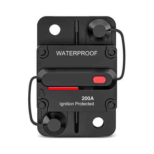 Запобіжник автоматичний DC 12-48В 200А з ручним скиданням, IP67, тип А Київ