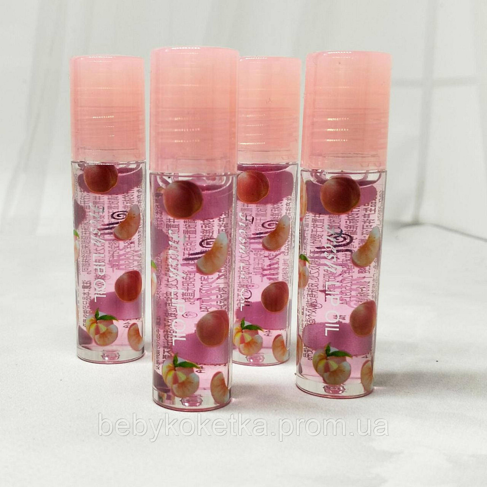 Масляні блиски для губ із фруктовим ароматом Персик Львів - фото 1