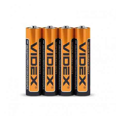 Батарейка Videx R3/AAA / сольова / 60 шт. в пачці Дніпро