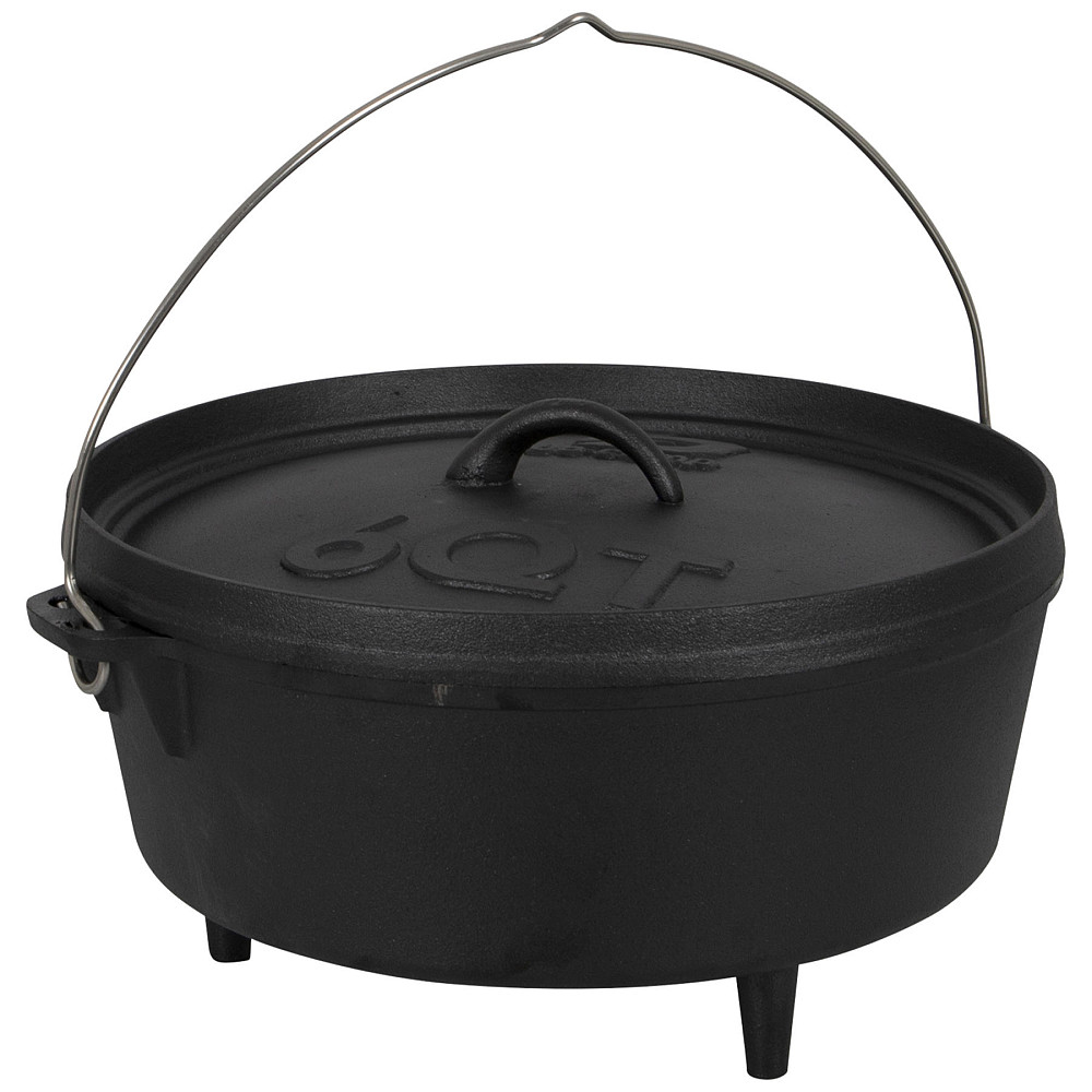 Казан с крышкой Bo-Camp Dutch Oven Cast Iron 31 cm/5 L Black (2122410) Вінниця - фото 1