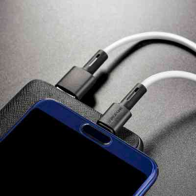 Дата кабель USB 2.0 AM to USB-C 1.0m 3A silicone BX31 white BOROFONE (6931474710406) Вінниця