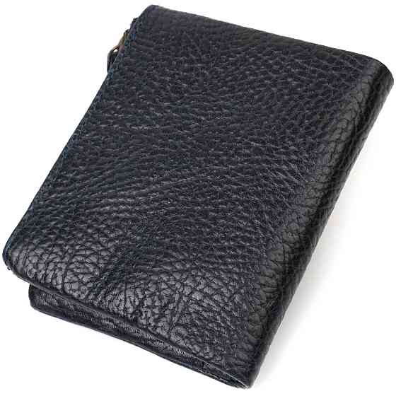 Маленький но вместительный кошелек из натуральной кожи Tony Bellucci 22021 Синий Киев