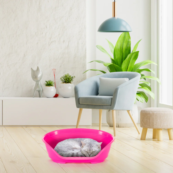 Пластиковий лежак для котів і собак Ferplast Siesta Deluxe (Ферпласт Сієста Делюкс) Запоріжжя