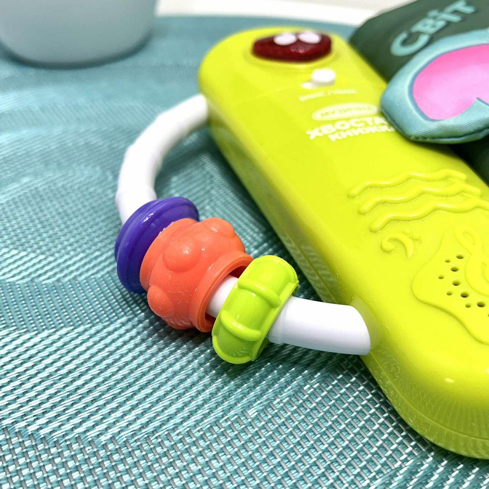 Книга м'яка функціональна Світ джунглів музичні та світлові ефекти 3 українські пісні (HB 0074) Чернігів - фото 4