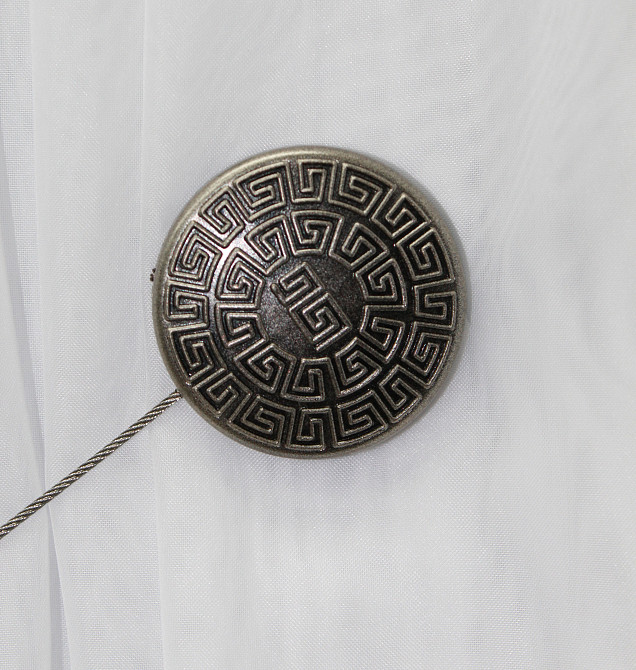 Магниты для штор и гардин (206м) Родос набор 2 шт Бронзовый (81-117) Киев - изображение 2