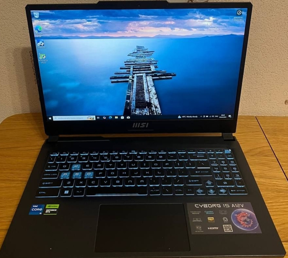 Ноутбук MSI Cyborg 15 RTX 4050 / i5- 12400H / 16Gb.DDR5/ SSD512Gb. Киев - изображение 8