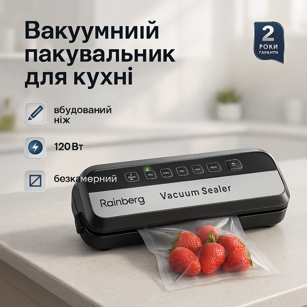 Вакууматор от сети, Аппарат для вакуумной упаковки овощей, Вакууматор для влажного вакуумирования RN-45 Львов - изображение 4
