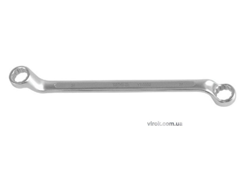 Ключ гнуто - накидний YATO : CrV, М= 24х27 мм, L= 330 мм [5/20/40] Одесса - изображение 1