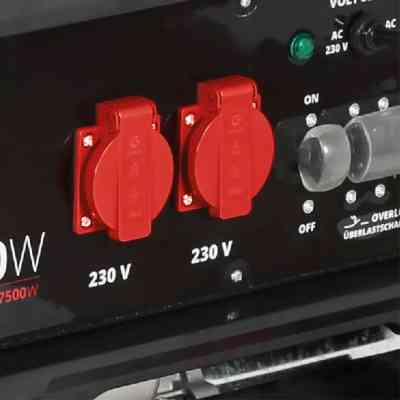 Генератор Einhell TC-PG 8000 3-фазний, 230V/400V, 8.0кkW, електростартер, AVR 25л (4152640) Винница